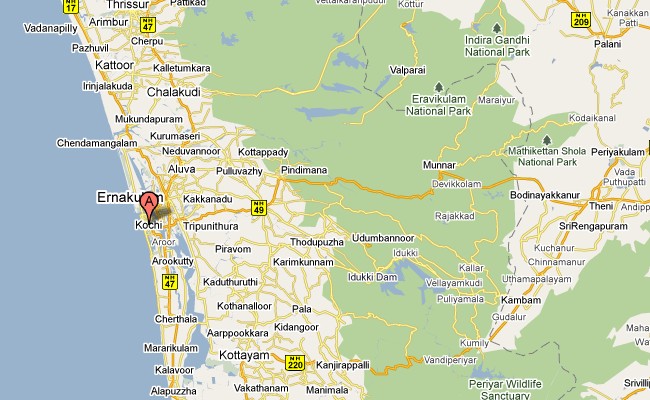 Kochi Map